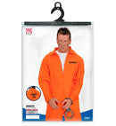 Inmate  Overalls, Handcuffs 