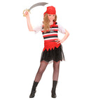 Pirate Girl  Dress, Belt, Bandana 