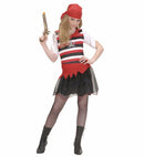 Pirate Girl  Dress, Belt, Bandana 