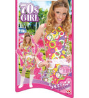 70S Girl  Dress, Boot Covers 