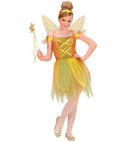 Golden Forest Pixie  Dress, Wings, Headband 