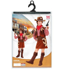Cowgirl  Shirt, Vest, Skirt, Belt With Holster, Boot Covers, Bandana 