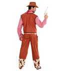 Cowboy  Shirt, Vest, Pants, Belt, Bandana 