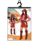 Cowgirl  Shirt, Vest, Skirt, Belt With Holster, Boot Covers, Bandana 