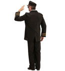 Navy Officer  Jacket, Mock Shirt With Tie, Pants, Hat 