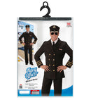 Navy Officer  Jacket, Mock Shirt With Tie, Pants, Hat 