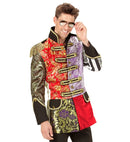 Jacquard Patchwork Parade Coat For Man