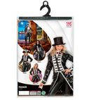 Silver Jacquard Parade Coat For Woman