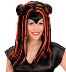 Mitsuko Wig In Polybag - 4 Colors Ass.: Red, Blue, Purple, Green