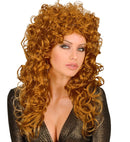 Brown Attractive Wig In Polybag