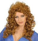 Brown Attractive Wig In Polybag