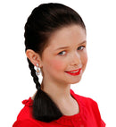 Black Plait Hair Extension