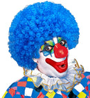 Clown Wig In Polybag - 6 Colors Ass.: Green, Yellow, Purple, Blue, Pink, Red