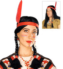 Indian Man & Woman Wig In Polybag - 2 Styles Ass.