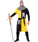 Medieval Warrior - Yellow  Coat, Belt, Hood 