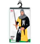 Medieval Warrior - Yellow  Coat, Belt, Hood 
