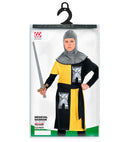 Medieval Warrior - Yellow  Coat, Belt, Hood 