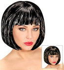 Cool Wig In Polybag - Gold & Silver Tinsel Ass.