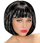 Cool Wig In Polybag - Gold & Silver Tinsel Ass.
