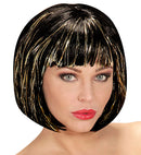 Cool Wig In Polybag - Gold & Silver Tinsel Ass.