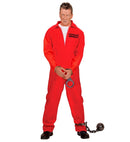 Inmate  Overalls, Handcuffs 