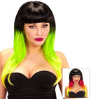 Tricolor Shirley Wig In Polybag - 2 Color Combinations Ass.