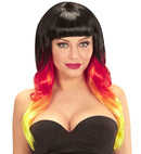 Tricolor Shirley Wig In Polybag - 2 Color Combinations Ass.