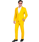Yellow Party Fashion Suit  Jacket, Pants 
