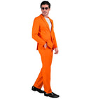 Orange Party Fashion Suit  Jacket, Pants 