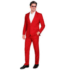 Red Party Fashion Suit  Jacket, Pants 