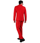 Red Party Fashion Suit  Jacket, Pants 