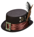 Top Hat Steampunk Felt 12 Cm