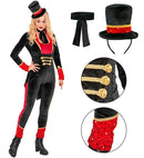 Ringmaster  Jumpsuit, Jacket, Tie, Hat  