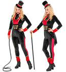 Ringmaster  Jumpsuit, Jacket, Tie, Hat  