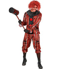 Wicked Clown  Coat With Ruff, Pants 