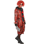 Wicked Clown  Coat With Ruff, Pants 