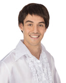 60s Male Wig Brown Beetles Hairstyle 1