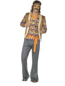 60s Singer Costume Mens Multi Coloured 5