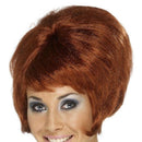 60s Beehive Wig Adult Auburn_1 sm-42271