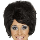 60s Beehive Wig Adult Black_1 sm-42272