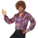 60s Psychedelic Cnd Shirt Adult Multi_1 sm-47194L