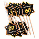 60th Birthday Party Picks Decoration 3