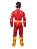 Flash Costume Photo Real Kids Deluxe Super Hero Suit 3