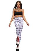 Fever Space Alien White Leggings Sci Fi Costume Accessory 2