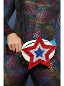 Fever Americana Sequin Star Bum Bag Festival Costume Accessory 1