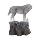 Guidance Ornament Wolf and Pup Figurine by Lisa Parker 25cm 5
