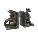 Dracus Machina Steampunk Dragon Bookends 27cm 4