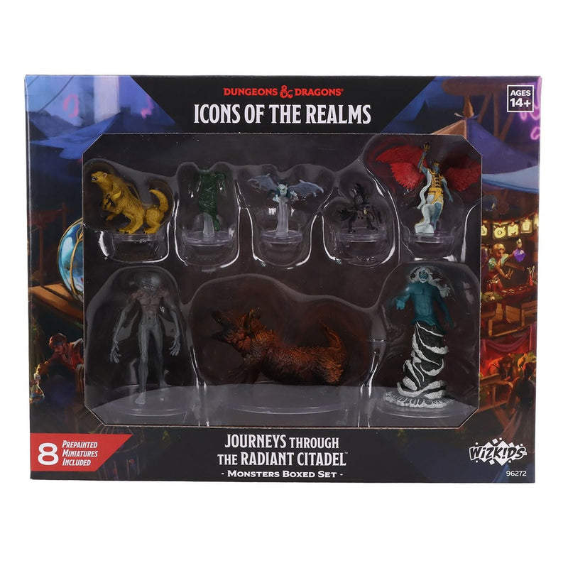 WizKids D&D Icons of The Realms: Journeys Through The Radiant Citadel - Monsters Boxed Set Dungeons and Dragons Miniatures