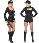 S.W.A.T.  Romper, Harness Belt With Utility Pouch, Hat, Badge 