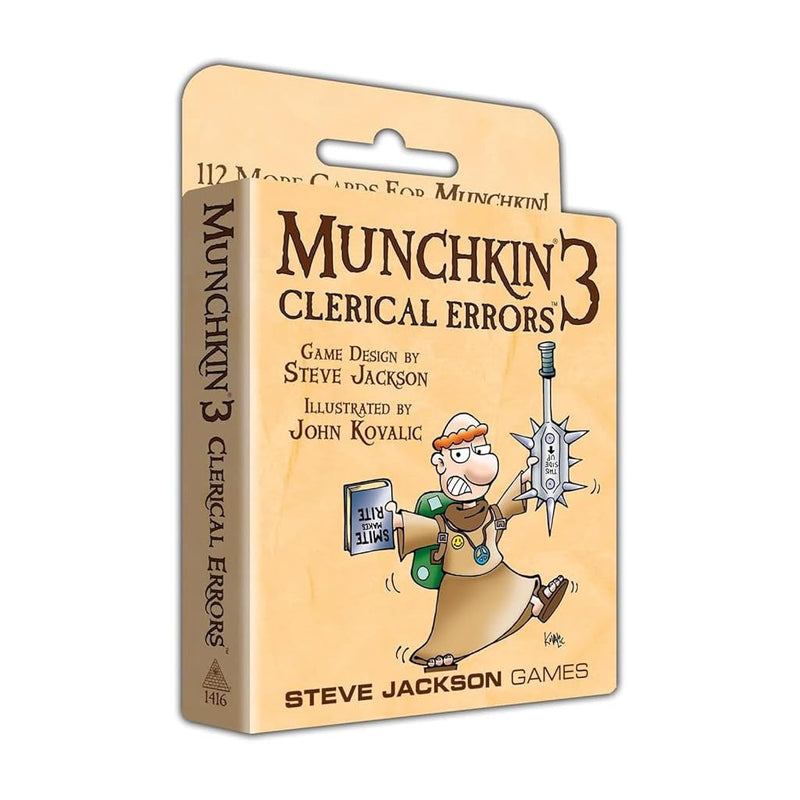 Steve Jackson Games Munchkin 3 - Clerical Errors, Multi